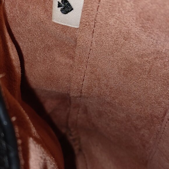 Kate Spade Leila Medium Triple Compartment Shoulder Bag - Black / Pink - Picture 8 of 12